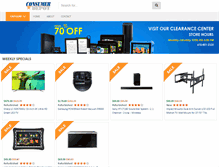 Tablet Screenshot of consumerdepot.com